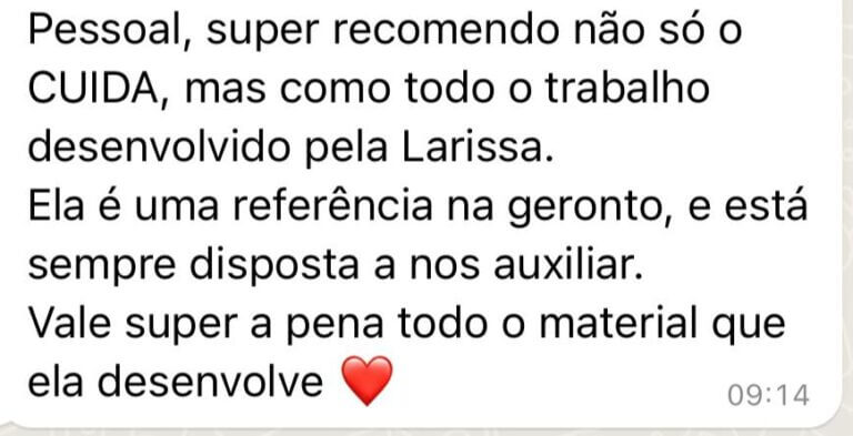 Feedback aluna